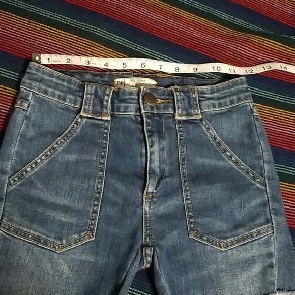 Free People Classic Blue Jean Shorts - Picture 6 of 13